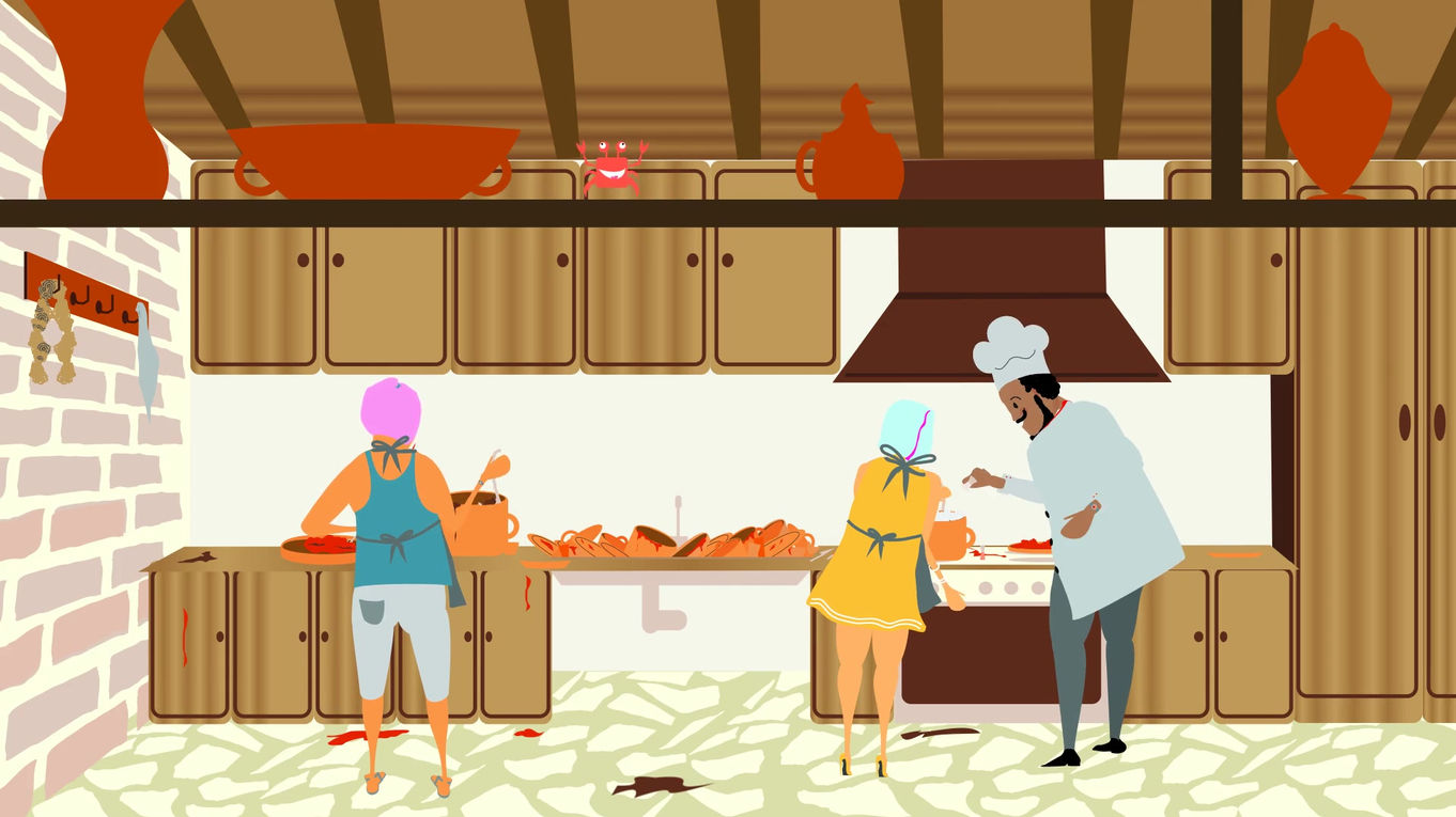 Illustration & animation for web advertisement